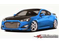 Hyundai покажет 1000-сильный Genesis Coupe