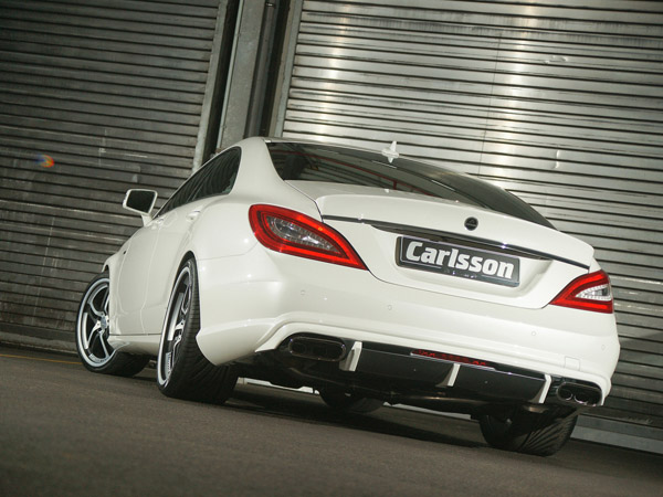 Carlsson показывает Mercedes-Benz CLS в Женеве