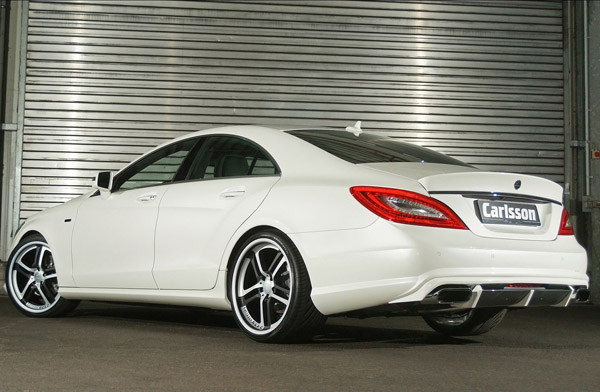 Carlsson показывает Mercedes-Benz CLS в Женеве