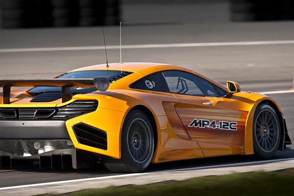 McLaren MP4-12C GT3 прошел первые испытания