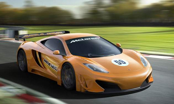 McLaren MP4-12C GT3 прошел первые испытания