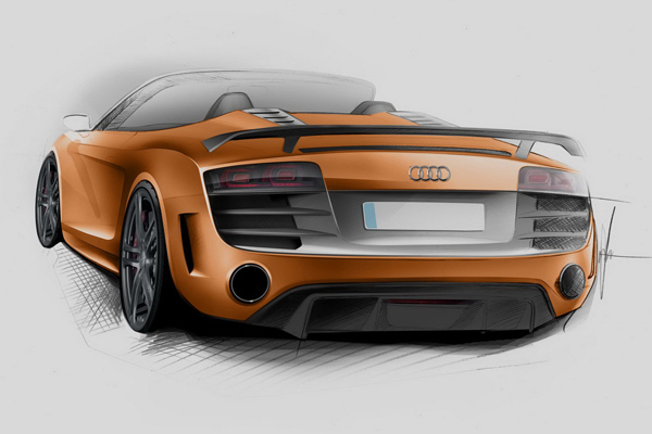 Audi готовит R8 Spyder GT