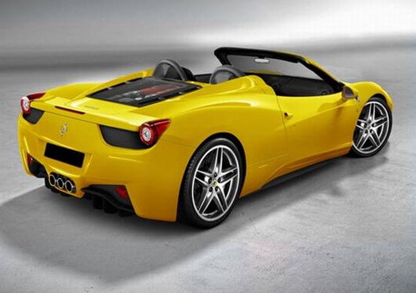  Ferrari 458 Italia Spyder 2012 