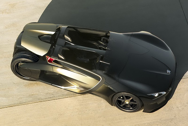 Peugeot EX1 Concept побил рекорд Нюрбургринга