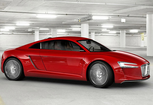 Серийный Audi R8 e-tron появится в 2012 году