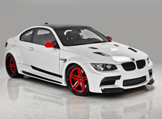 BMW M3 GTRS3 Candy Cane в тюнинге Vorsteiner