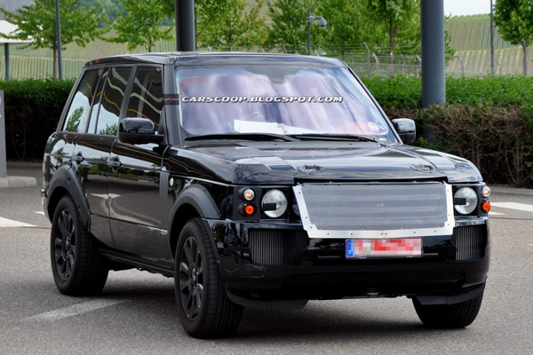Range Rover 2013 - первые фото шпионов