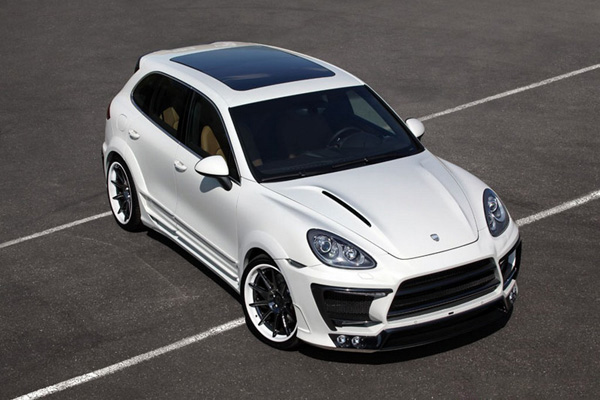 Porsche Cayenne II White Pepper в тюнинге Lumma 