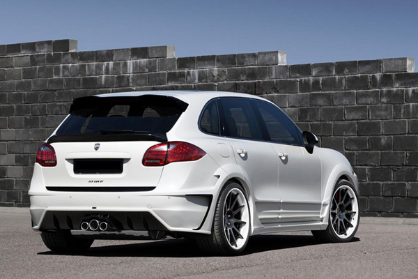 Porsche Cayenne II White Pepper в тюнинге Lumma 