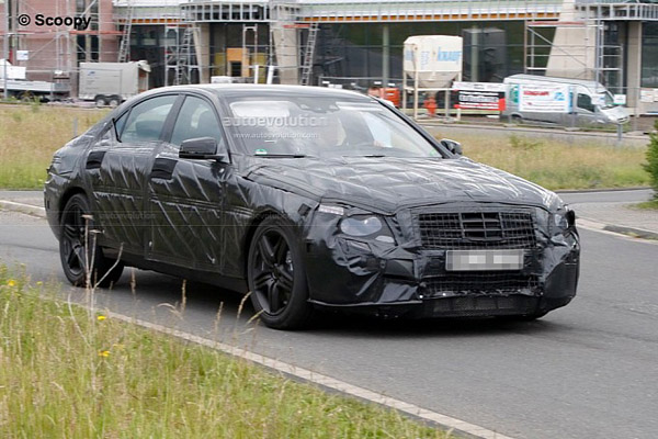 Mercedes-Benz S63 AMG 2013 - первые фото шпионов