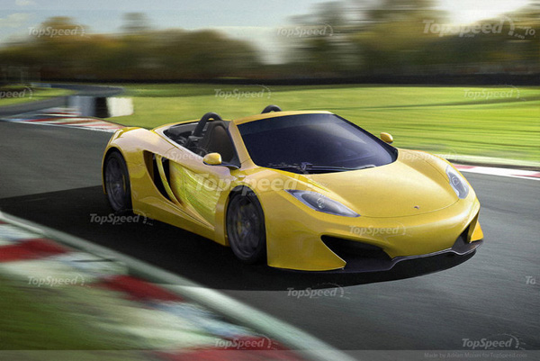 McLaren MP4-12C Spyder 2013 