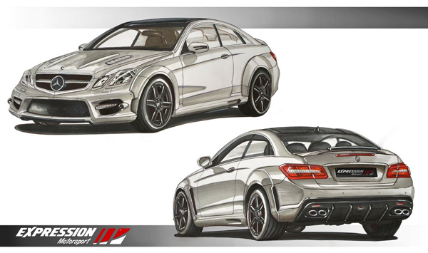 Mercedes-Benz E-Class Coupe от Expression Motorsport