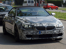 BMW M6 Convertible 2012 - шпионские фото