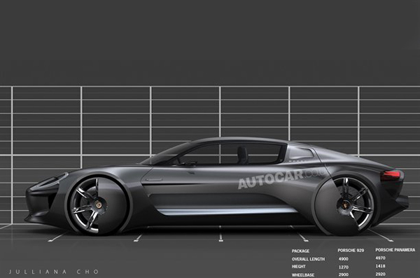 Porsche 929 - новое купе на базе Panamera 