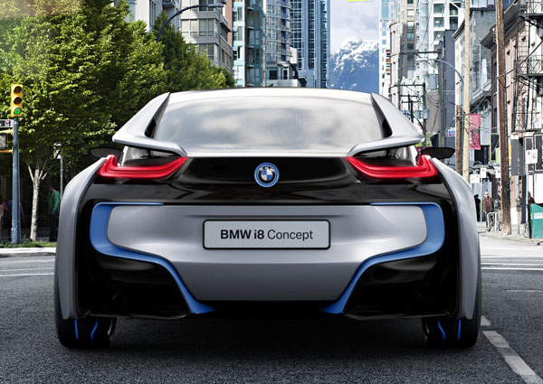 Гибрид BMW i8 - официальные подробности