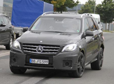 Mercedes ML63 AMG 2012 на трассе Нюрбургринг