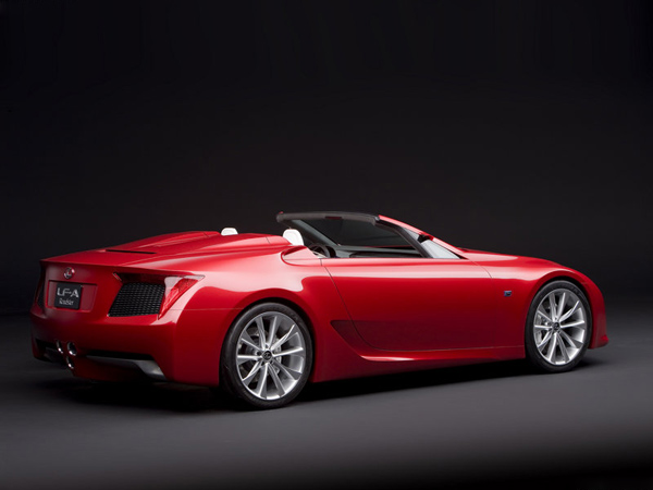 Lexus LF-A Roadster выйдет в серию в 2014 году 