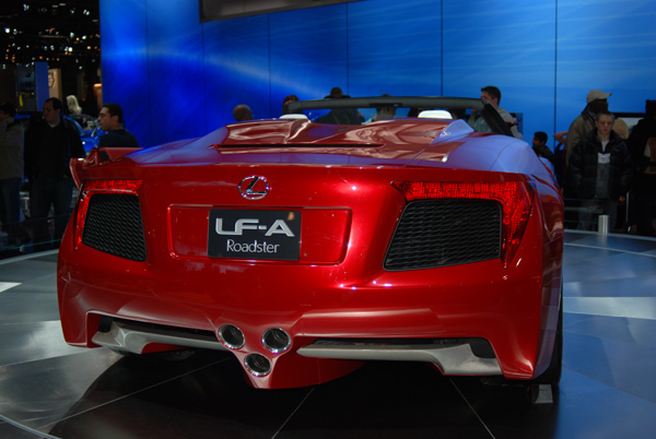 Lexus LF-A Roadster выйдет в серию в 2014 году 