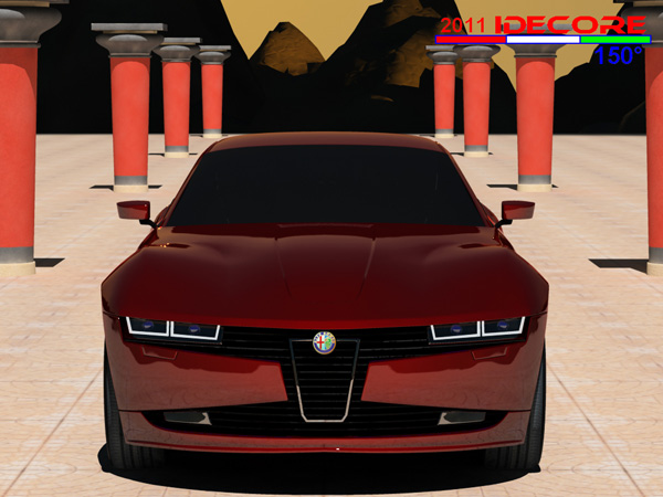 Alfa Romeo Minhoss Concept от студии IDECORE 