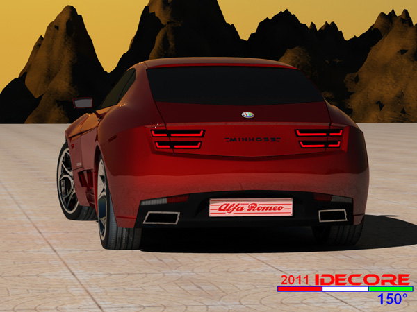 Alfa Romeo Minhoss Concept от студии IDECORE 