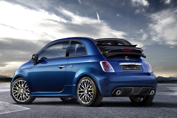 Abarth 500 Cabrio Italia дебютирует во Франкфурте