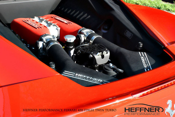 Ferrari 458 Italia Twin-Turbo от Heffner Performance