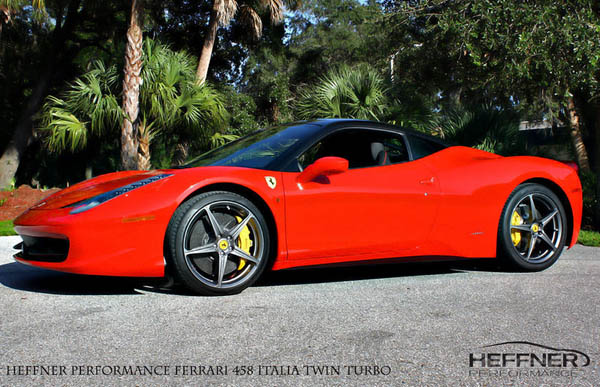 Ferrari 458 Italia Twin-Turbo от Heffner Performance