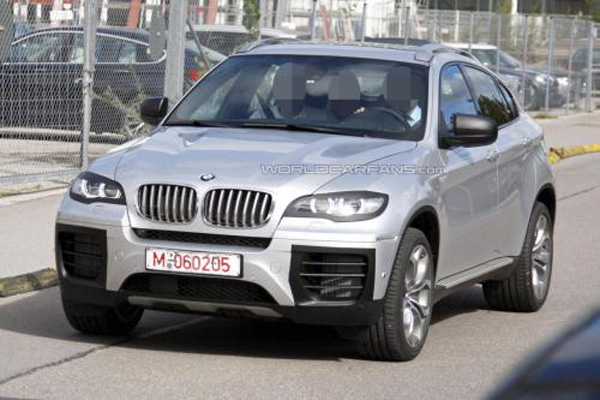 Обновленный BMW X6 2012 замечен во время теста