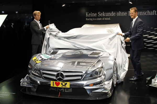 Mercedes-Benz показал C-Class Coupe AMG DTM