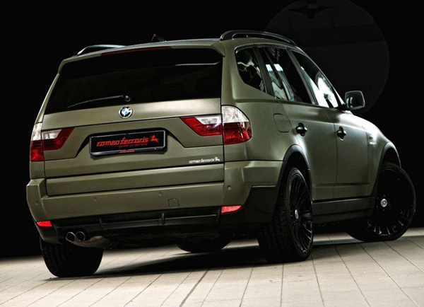 BMW X3 Military Green от Romeo Ferraris 