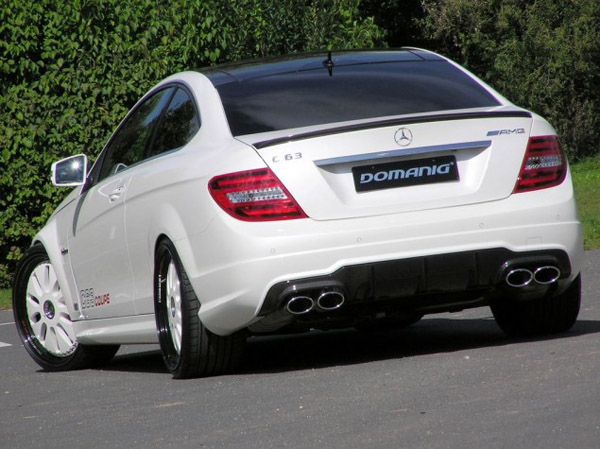 Mercedes-Benz C63 AMG Coupe в тюнинге Domanig