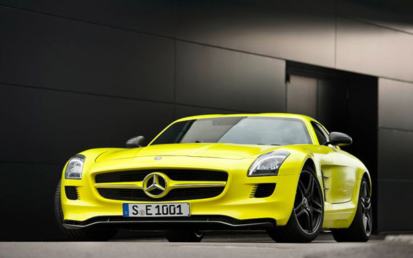 Mercedes SLS AMG E-Cell - будущее AMG