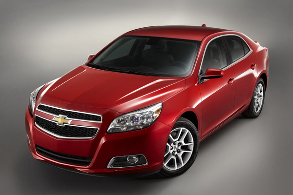 Новые данные о Chevrolet Malibu 2013