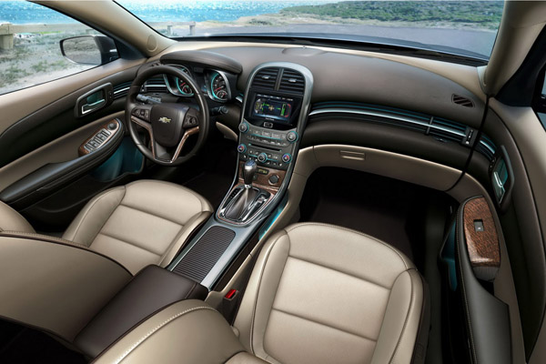 Новые данные о Chevrolet Malibu 2013