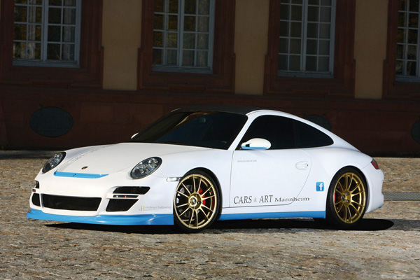 Porsche 911 Carrera 4S 997 в тюнинге Cars & Art