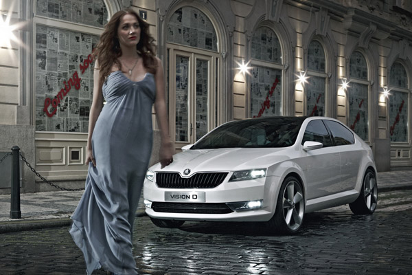 Новые фотографии концепта Skoda VisionD