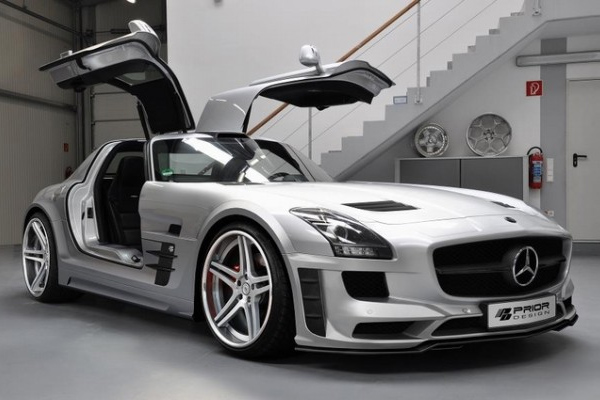 Mercedes-Benz SLS AMG в тюнинге Prior Design