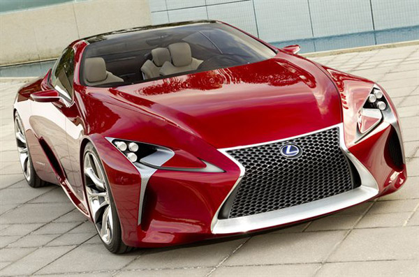 Новые фотографии концепта Lexus LF-LC