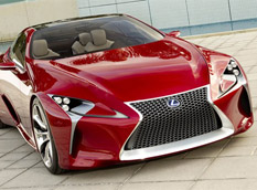 Новые фотографии концепта Lexus LF-LC