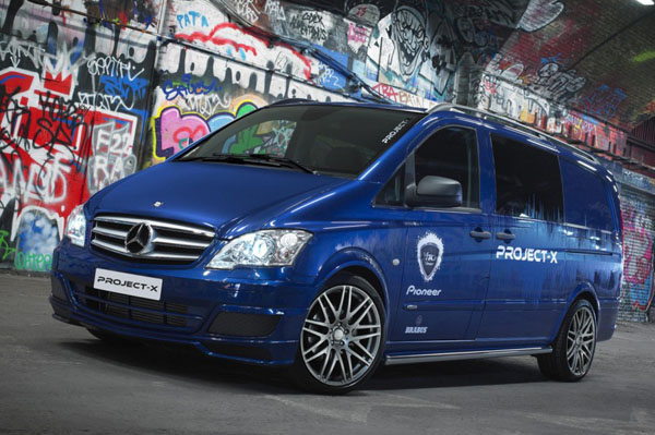 Mercedes и Pioneer построили Vito Project-X