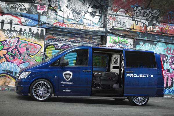 Mercedes и Pioneer построили Vito Project-X