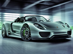 Новые данные о Porsche 918 Spyder Hybrid