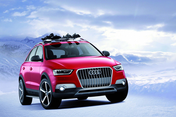 Официальные данные о Audi Q3 Vail