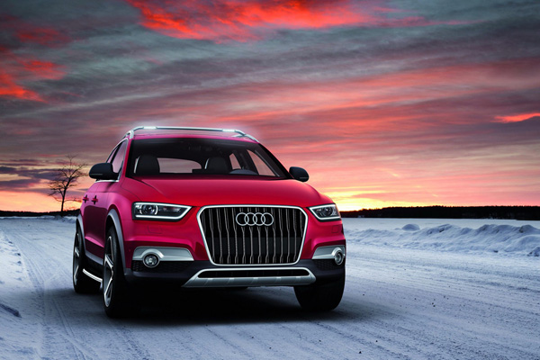 Официальные данные о Audi Q3 Vail