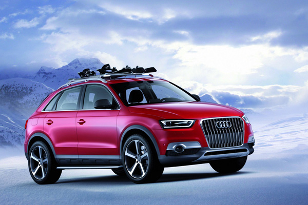 Официальные данные о Audi Q3 Vail