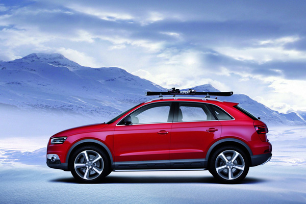 Официальные данные о Audi Q3 Vail