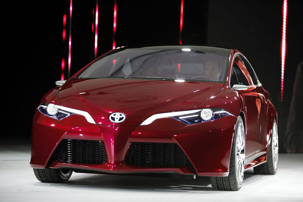 Toyota NS4 Concept - седан из будущего в Детройте