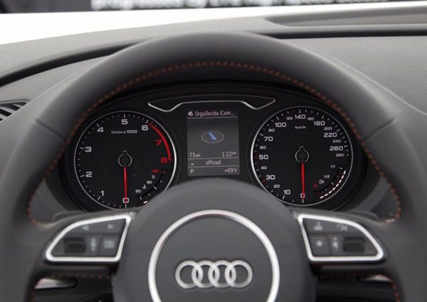 В Лас-Вегасе показан интерьер Audi A3 2013