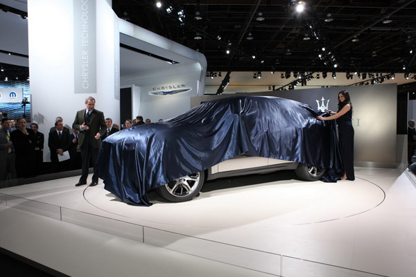 Maserati Kubang представлен в Детройте