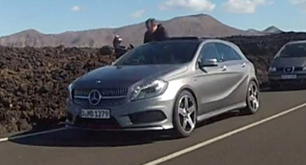 Новый Mercedes-Benz A-Class пойман на видео